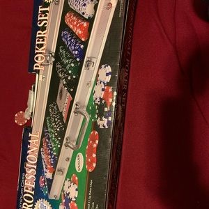 Professional Poker set